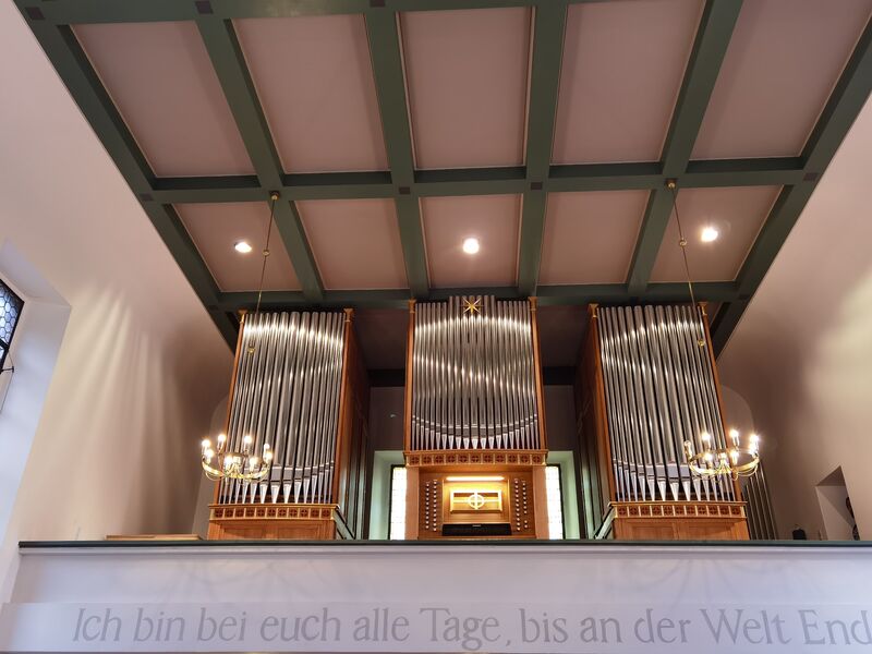 Neugestaltung der Orgel der Evangelischen Kirche Trier-Ehrang